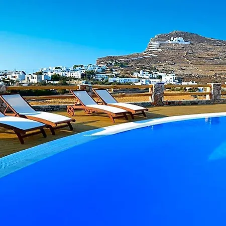 Aspalathras White Folegandros Town